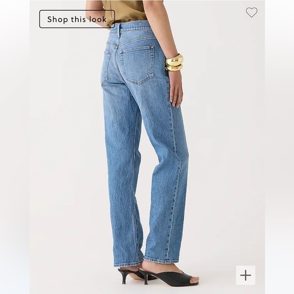 Mid-rise '90s classic straight-fit jean in Pheasant wash - Picture 3 of 5